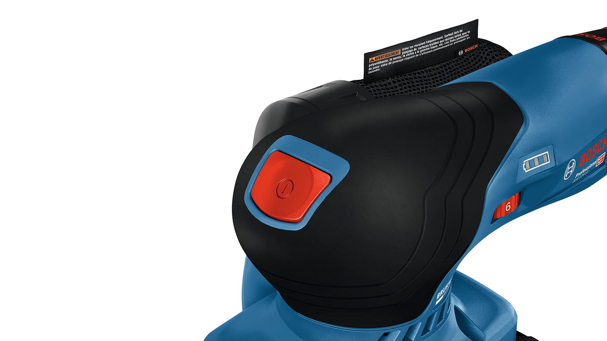 12V Brushless Orbital Finishing Sander with Dust Bag S689013