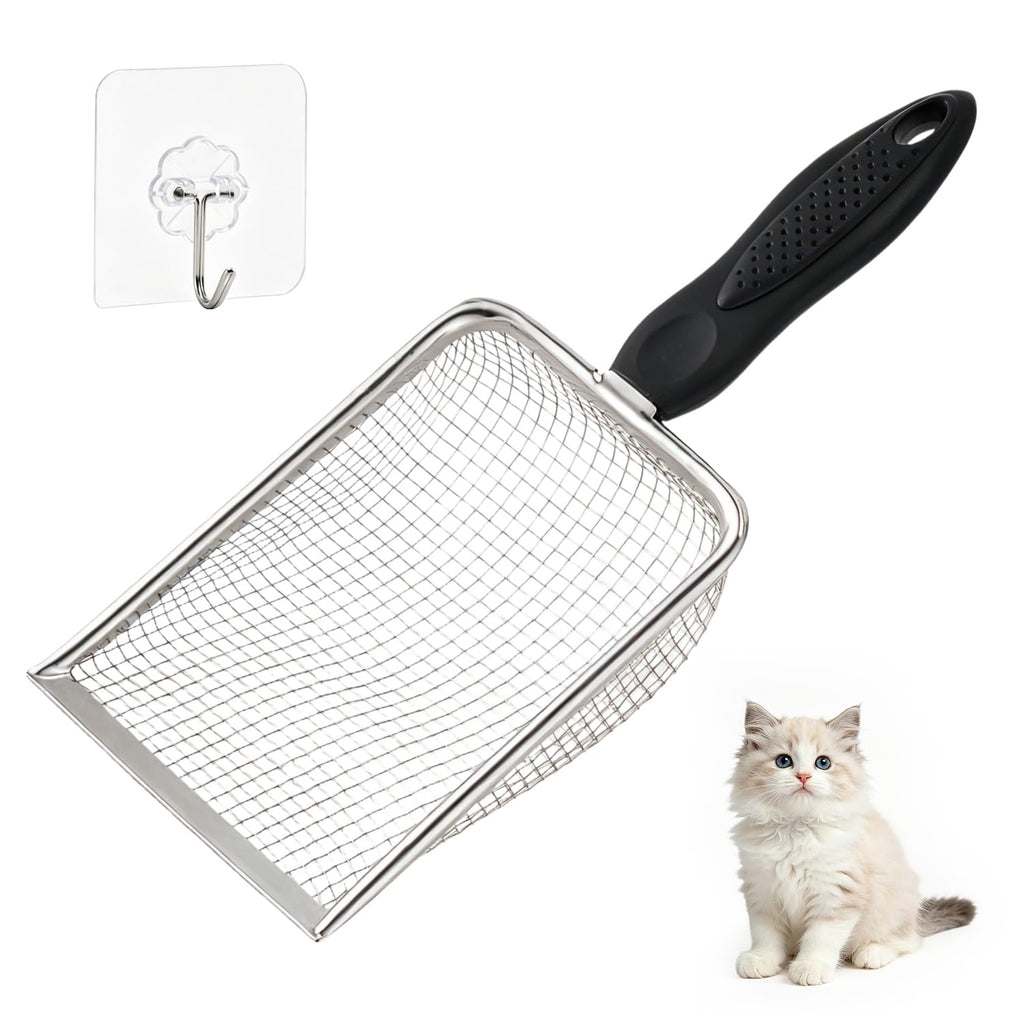 Stainless Steel Cat Litter Scoop G8738