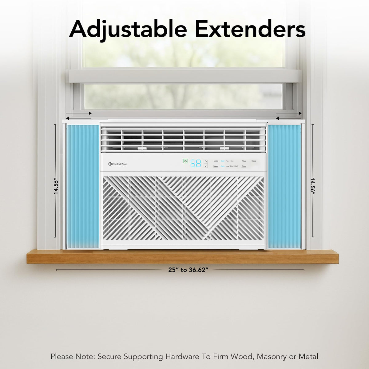 10,000 BTU Smart Wi-Fi Window Air Conditioner F604