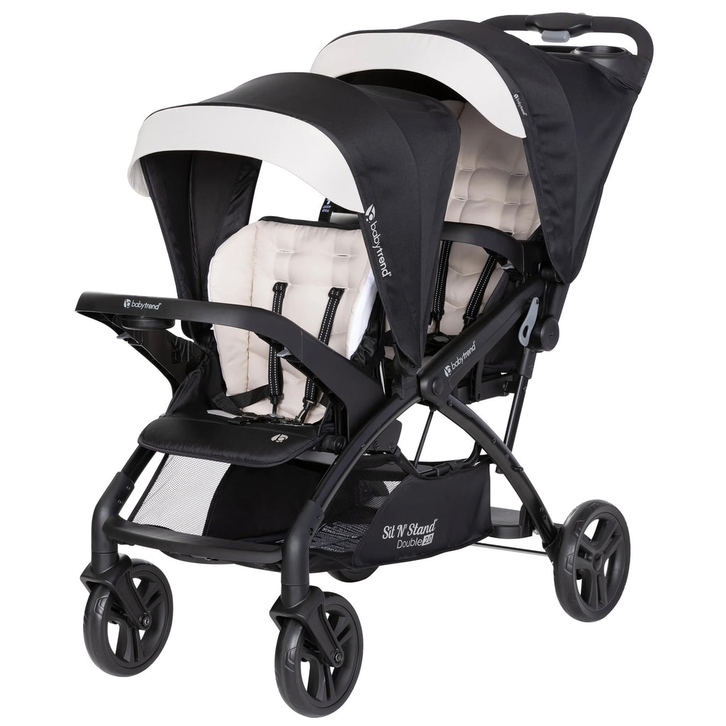 Double Stroller & 2 Car Seats P2541