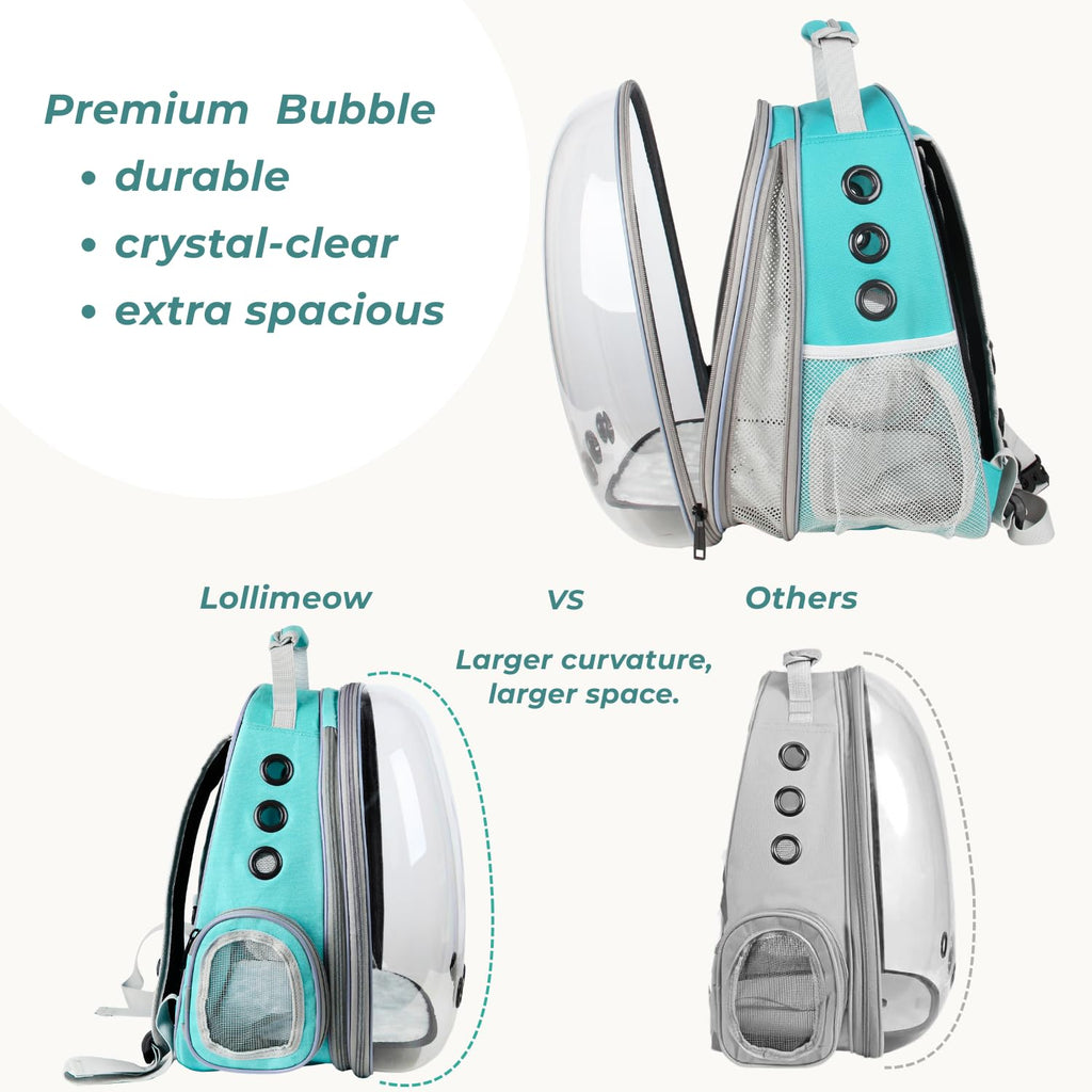 Expandable Cat Backpack with Mini Fan P194
