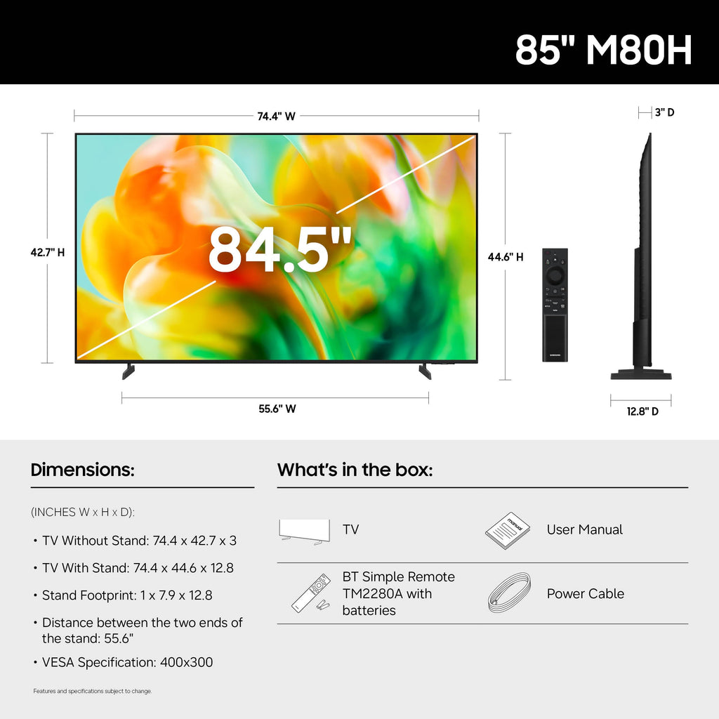 85-Inch Mini LED 4K Smart TV F778