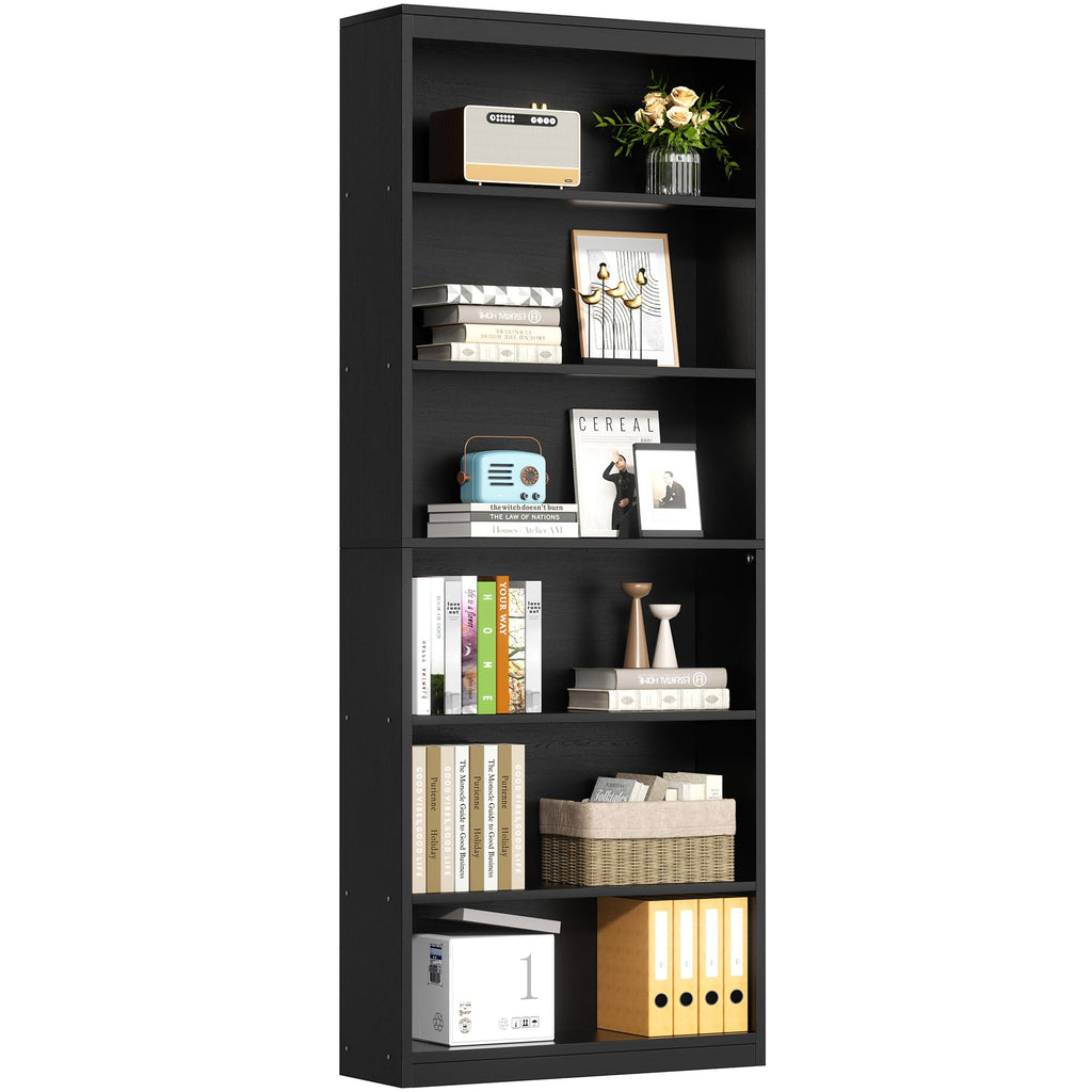 71" H Tall Wood Bookshelf J388182