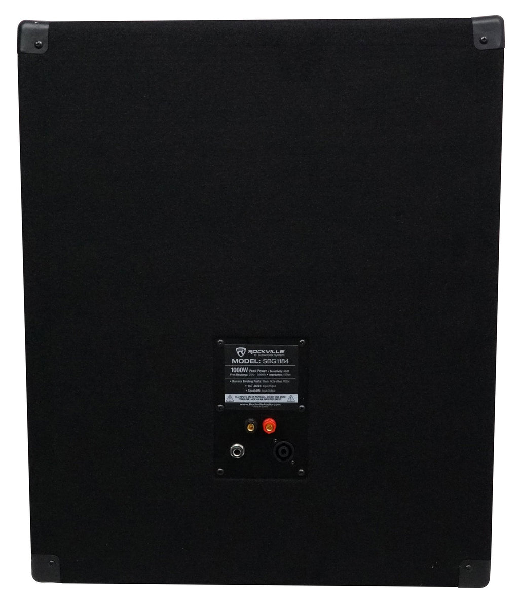 18" Passive DJ Subwoofer 4 Ohm MDF S28052
