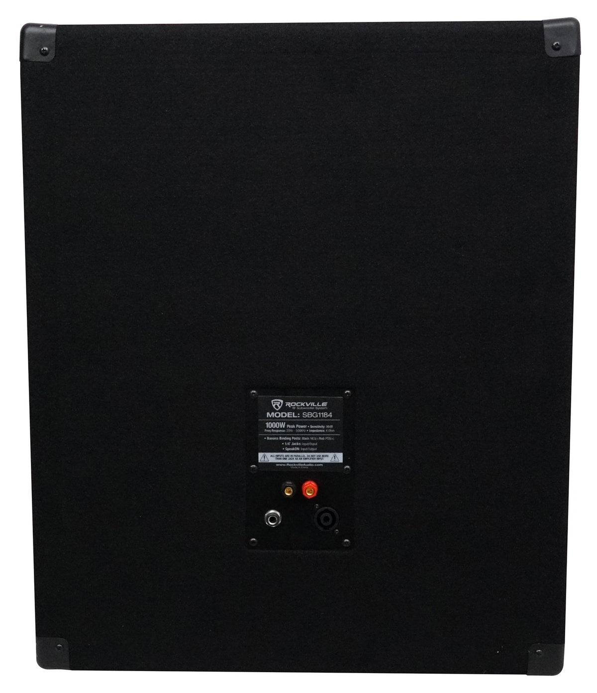 18" Passive DJ Subwoofer 4 Ohm MDF S28052