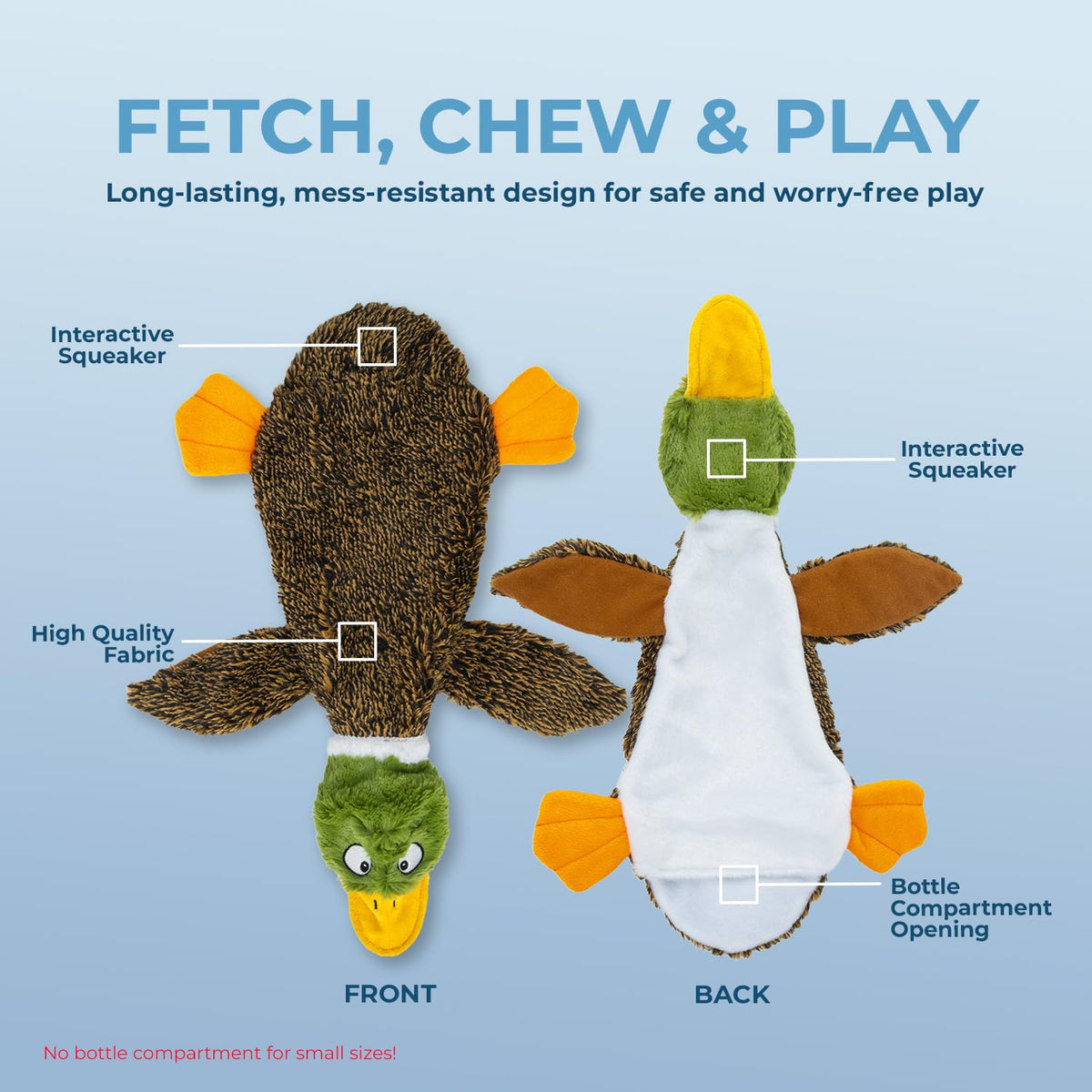 Stuffless Dog Toy I2901
