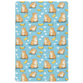 Soft Breathable Microfiber Fitted Crib Sheet, Standard Size 28in x 52in I709