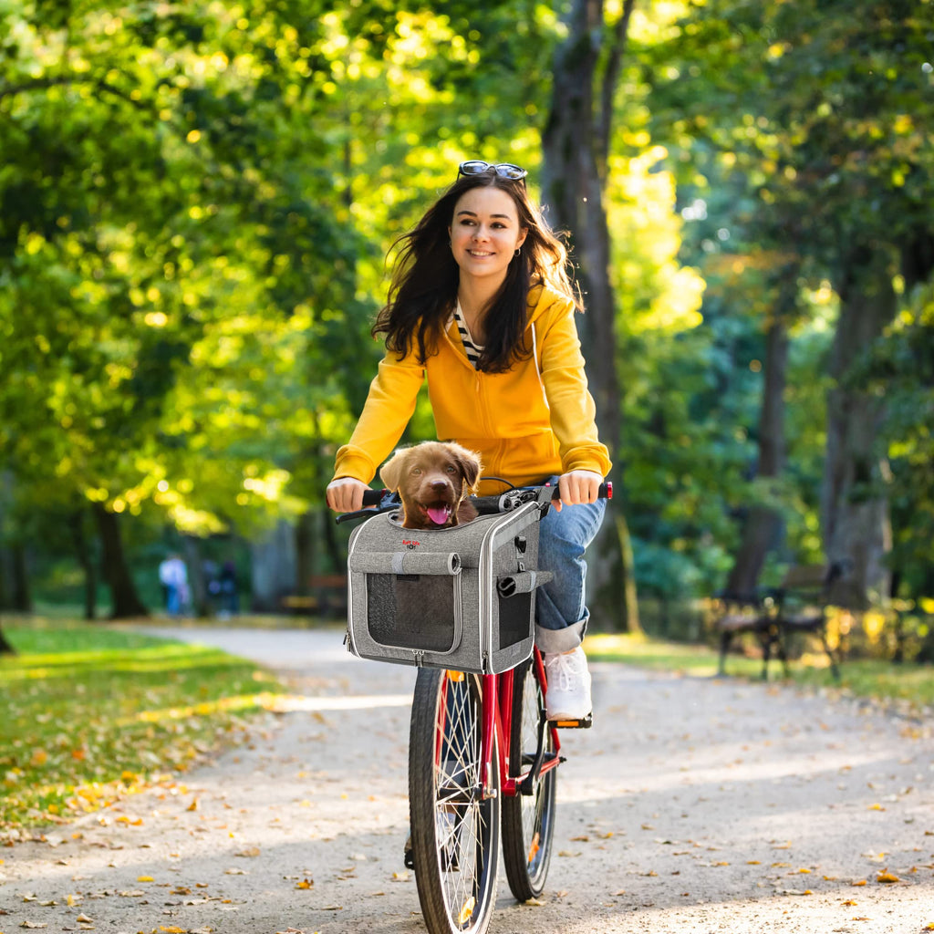 Expandable Reflective Pet Carrier Backpack with 4 Open Doors R826