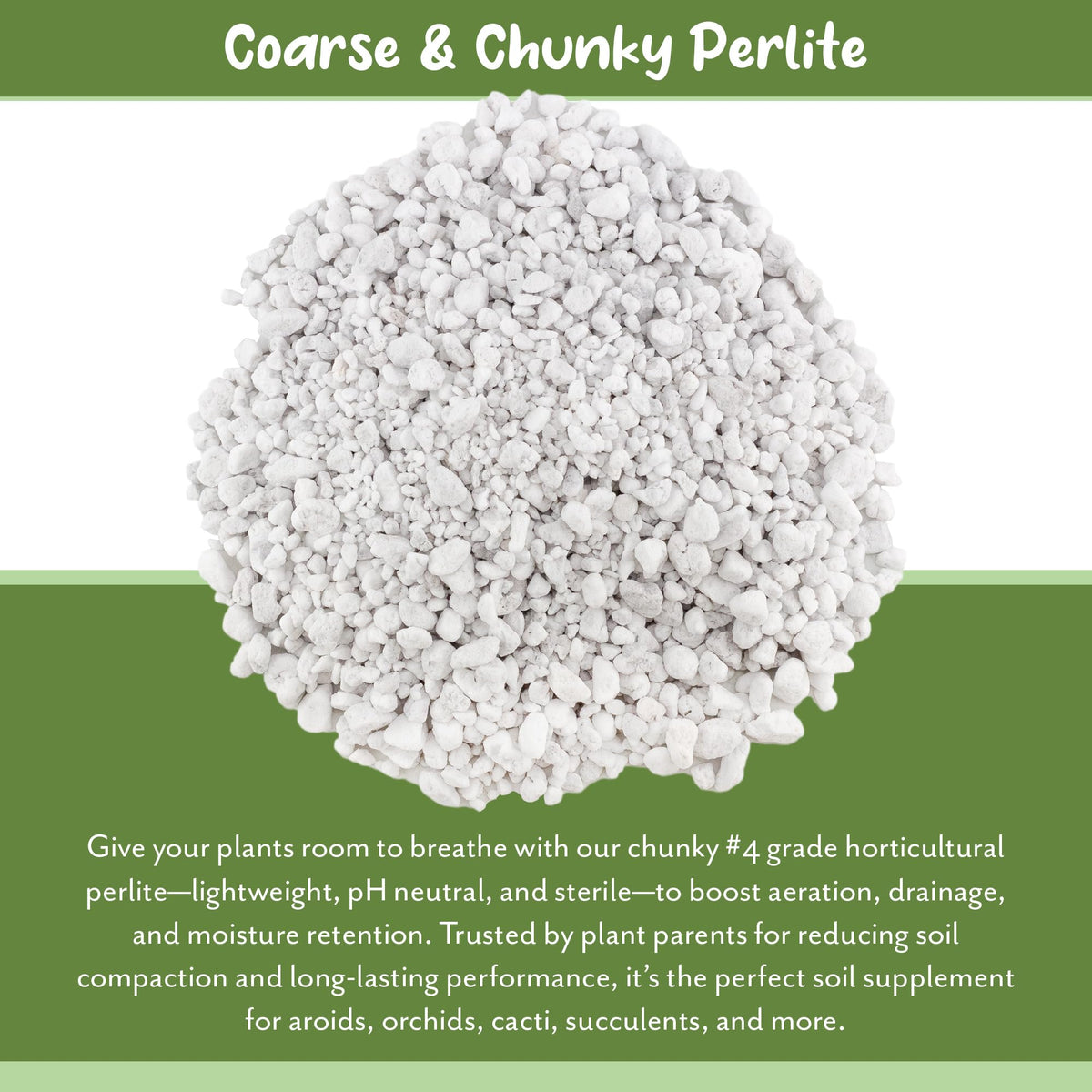 Coarse Perlite for Plants 30 Quarts L889