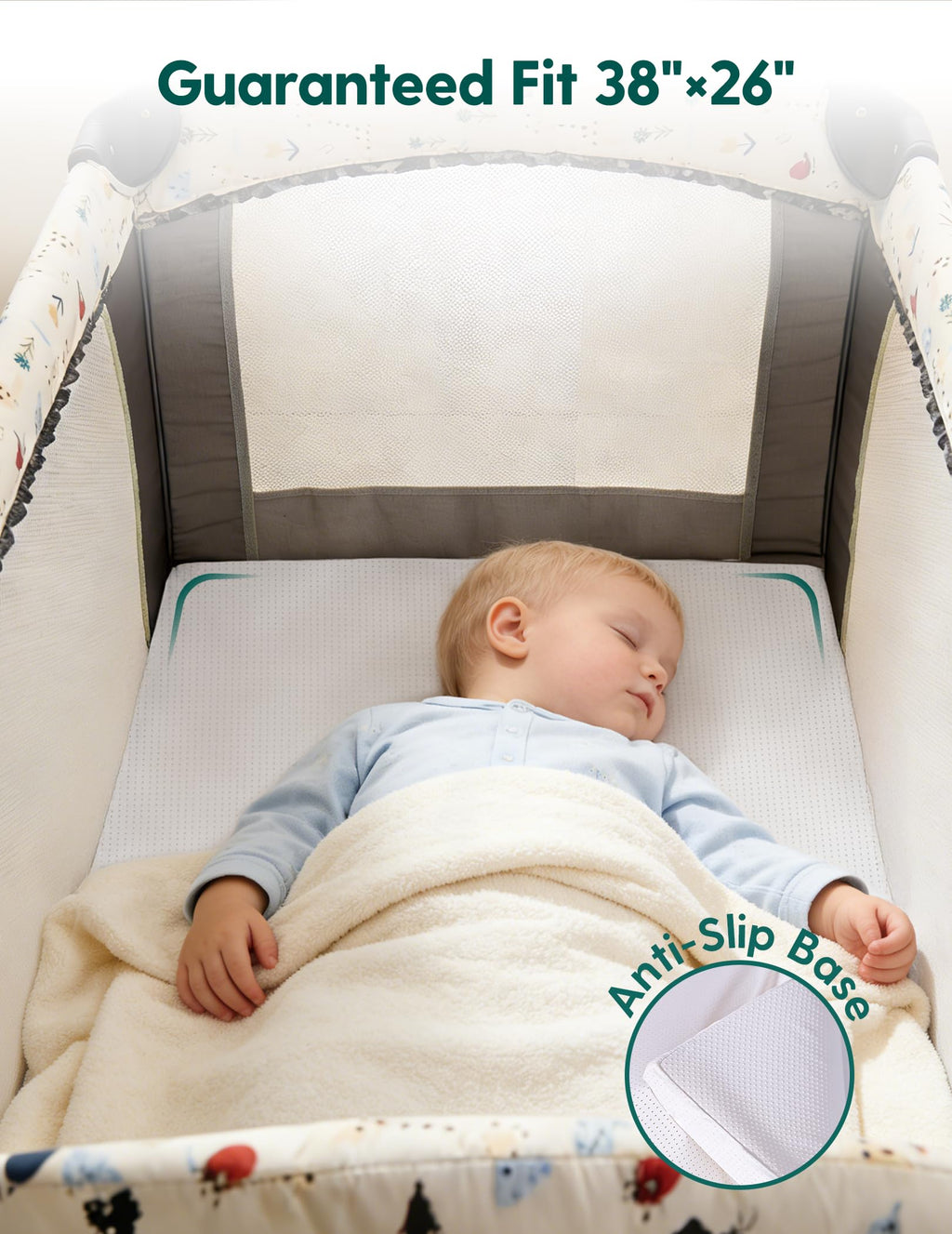 Machine Washable Pack and Play Mattress J608871