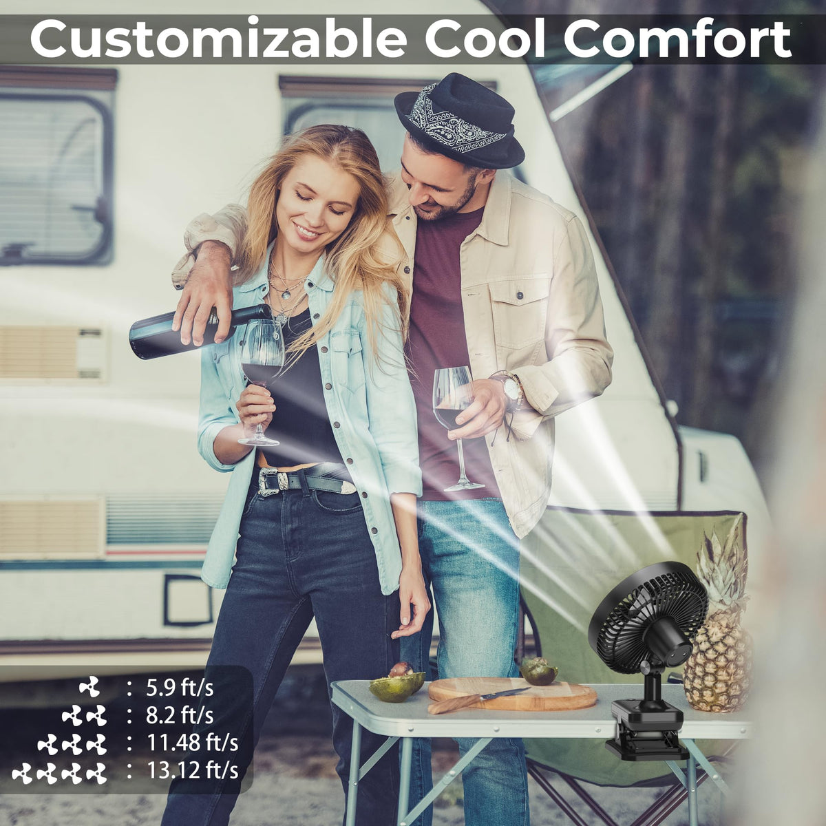 Portable Clip On Fan O105868