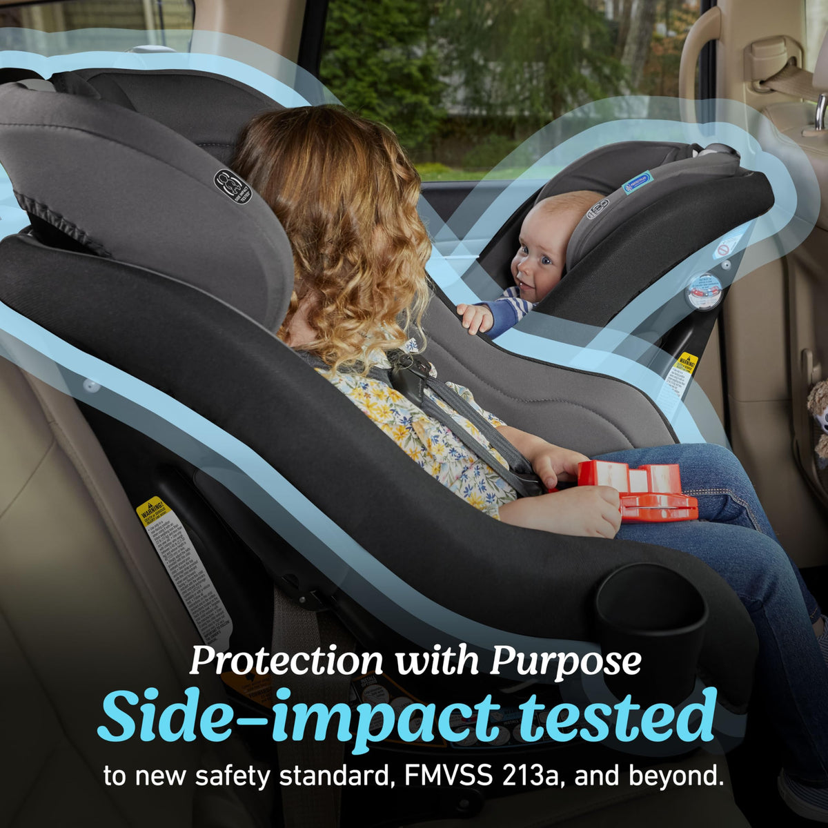 Slim Convertible Car Seat I878