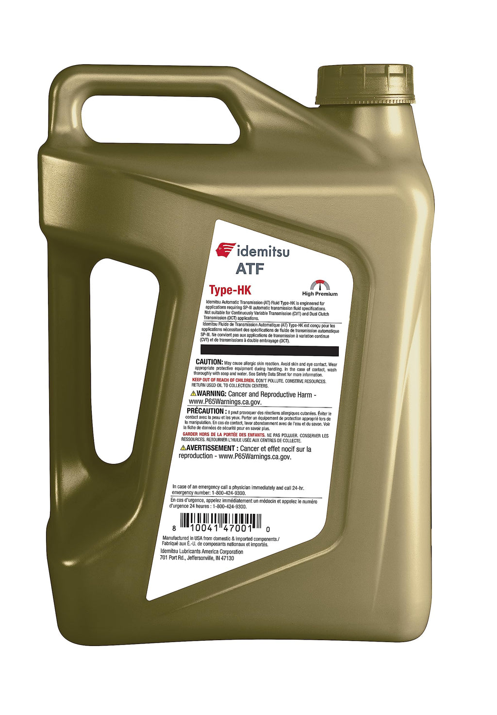 ATF Type HK Automatic Transmission Fluid 5 Quart L41063