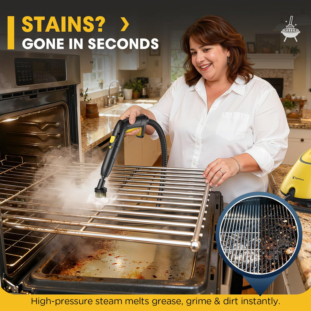 1500W Steam Cleaner with 26 Accessories W6521