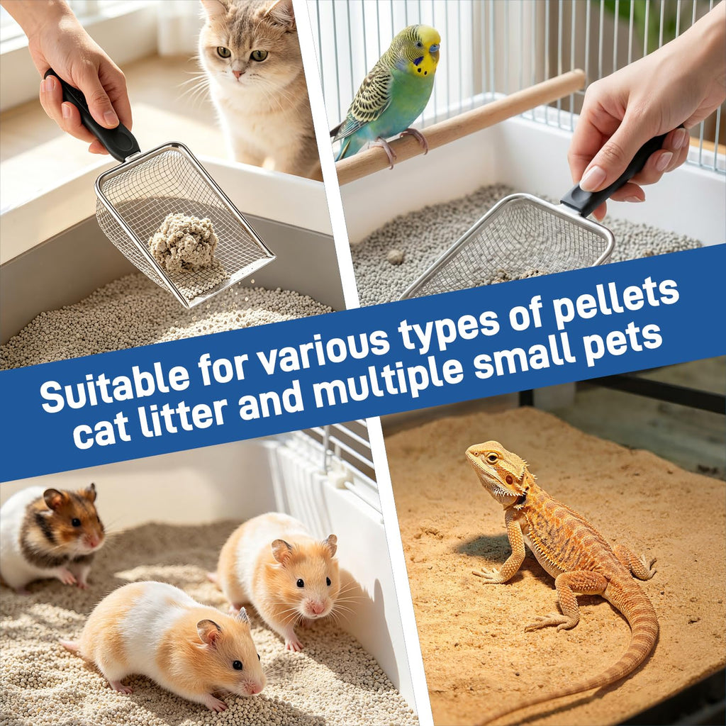 Stainless Steel Cat Litter Scoop G8738