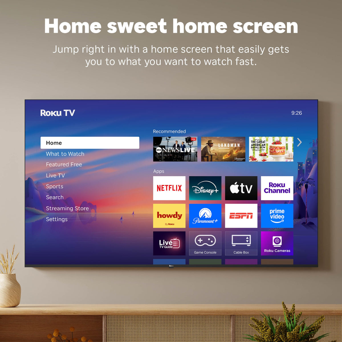 55-Inch 4K HDR LED Smart TV U839