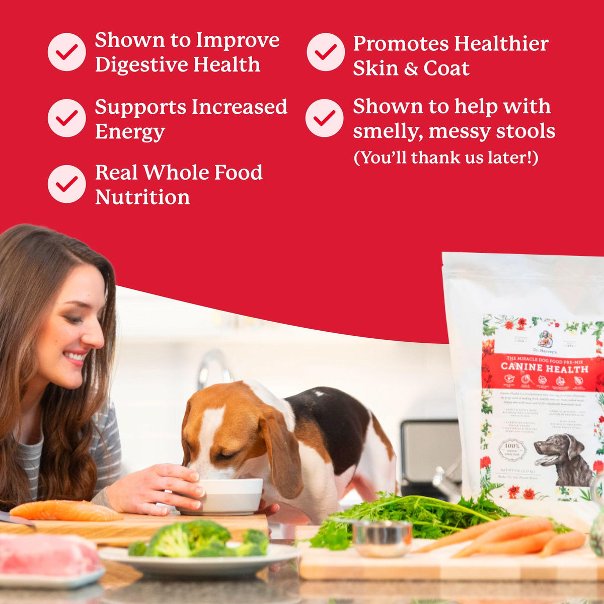 Dehydrated Dog Food Base Mix 10 lb A1593