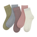 Viscose Bamboo Crew Socks 5 Pairs F719