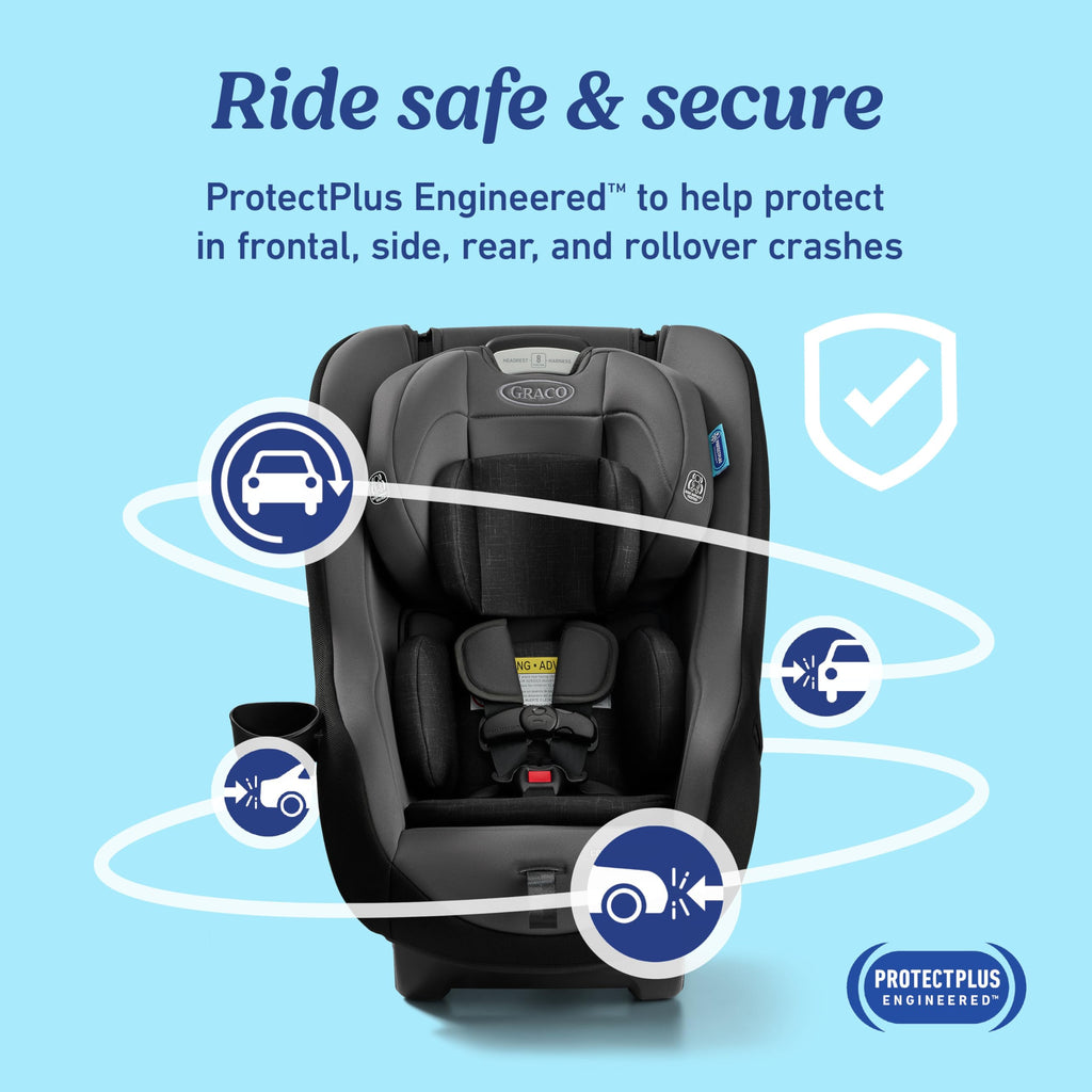 Slim Convertible Car Seat I878