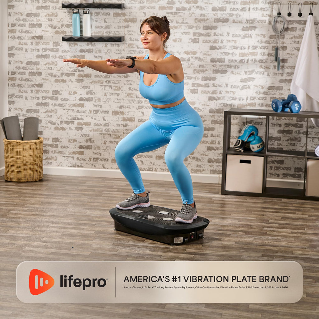 Vibration Plate Exercise Machine with 7 Training Modes T29135