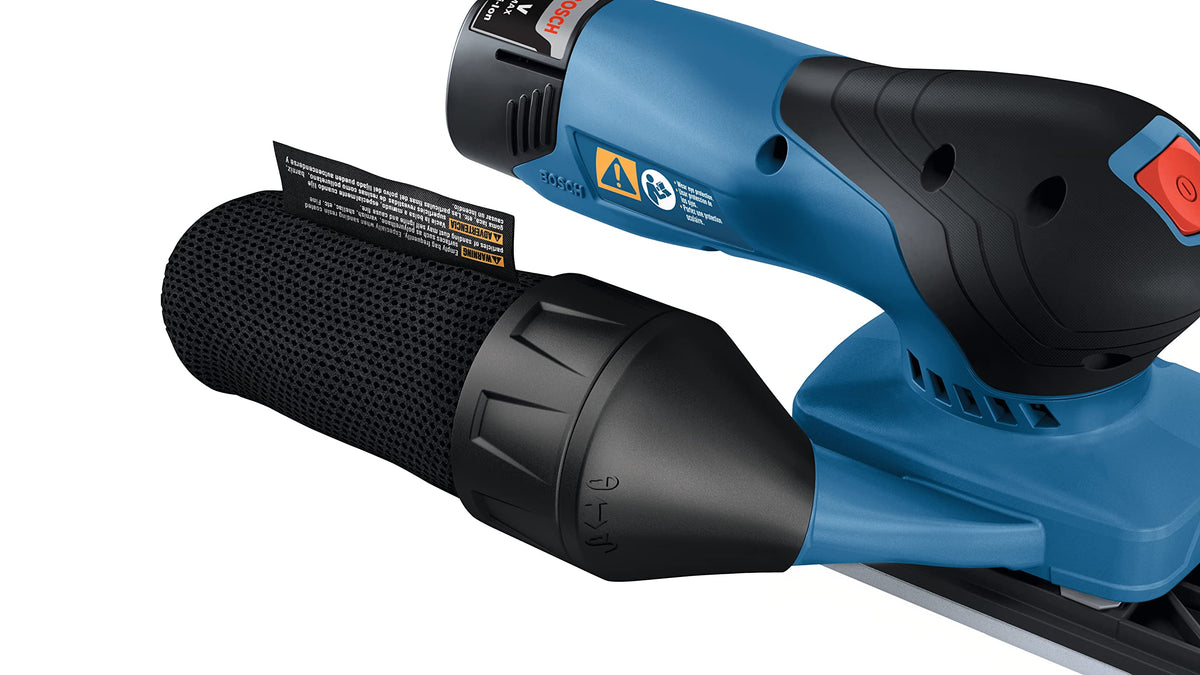 12V Brushless Orbital Finishing Sander with Dust Bag S689013