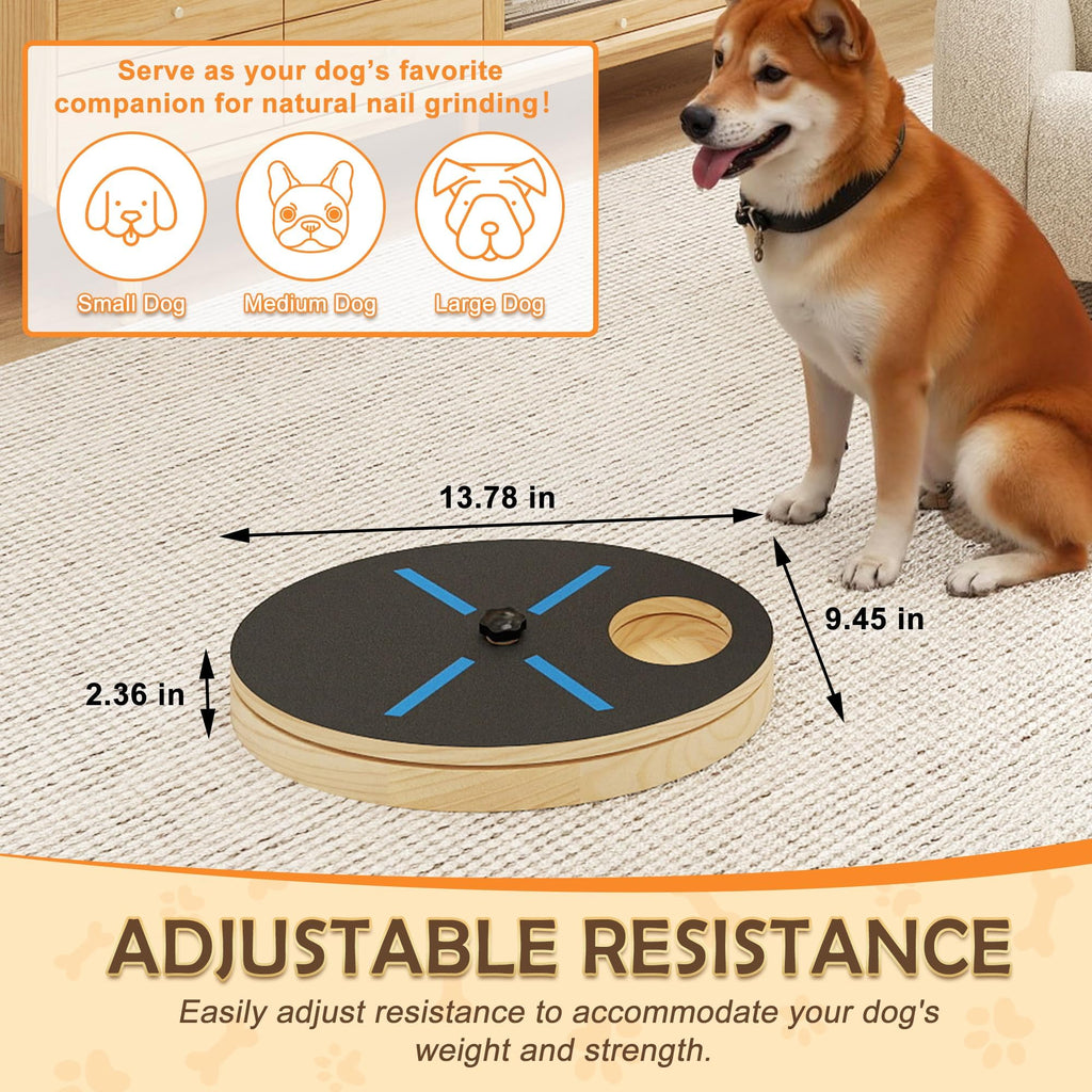 Dog Nail Scratcher Board with Treat Box U446