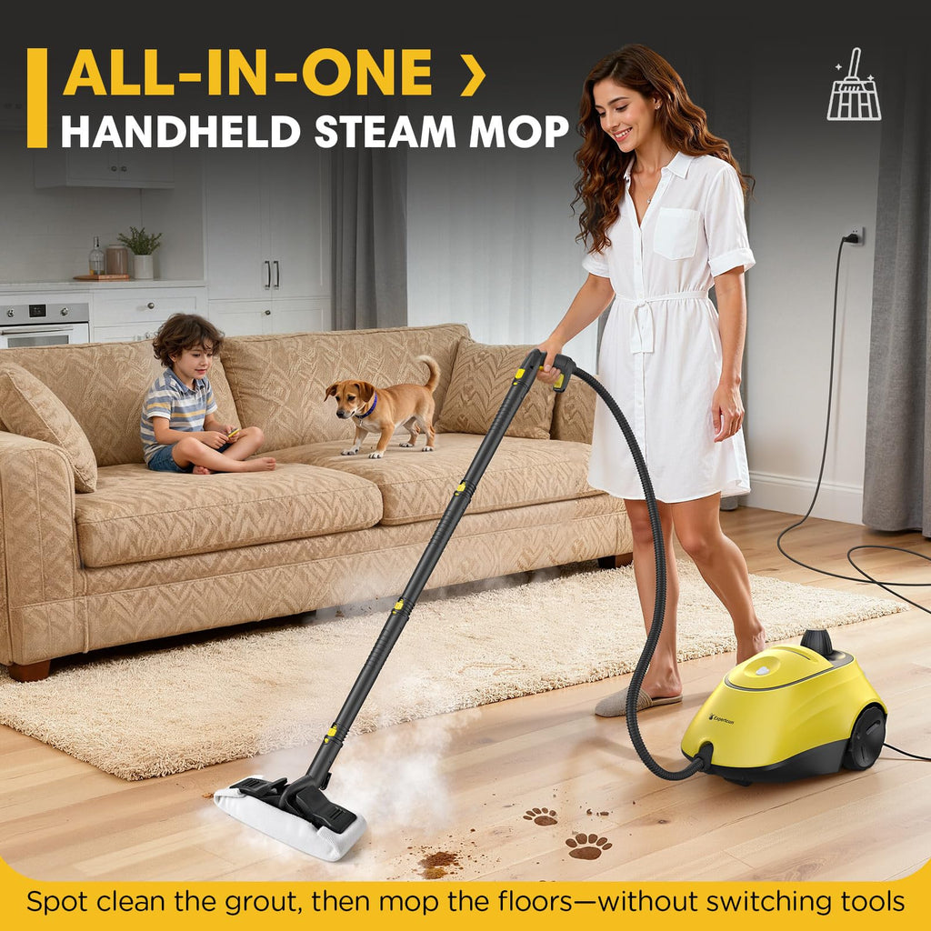 1500W Steam Cleaner with 26 Accessories W6521