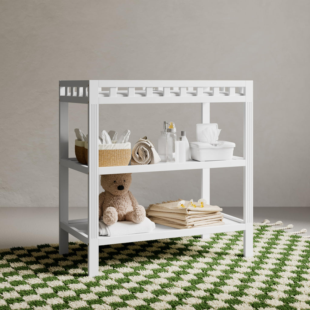White Changing Table A1026