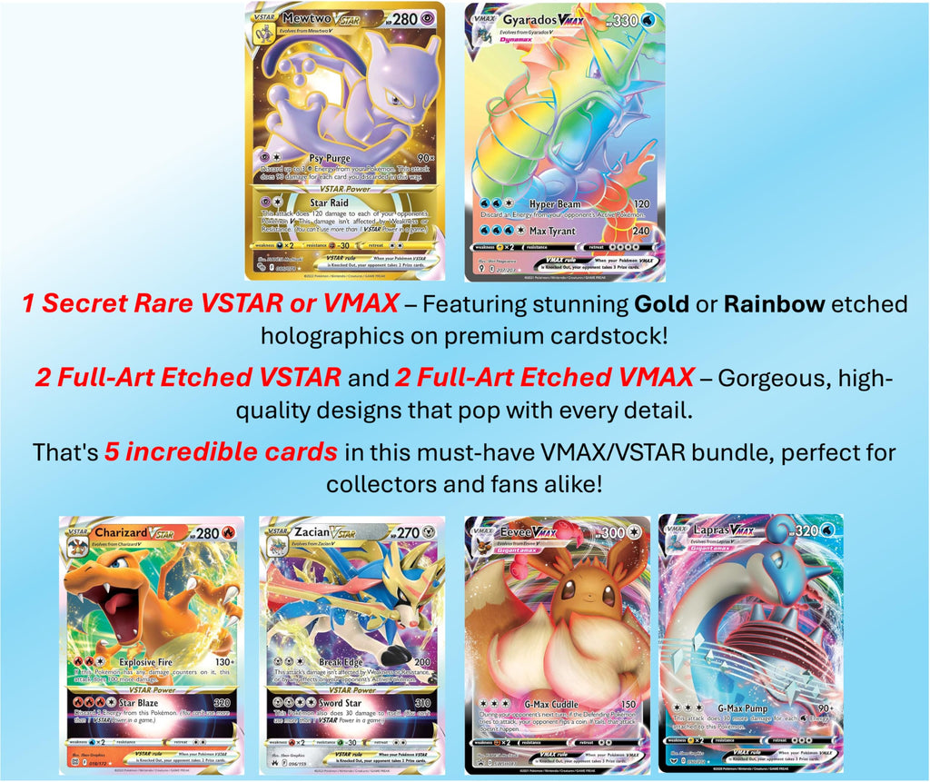 Pokemon Card VMAX VSTAR Bundle P641