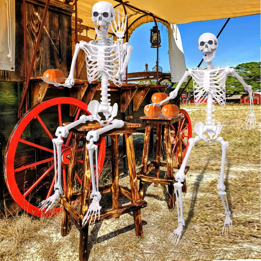 5.4ft Posable Full Body Skeleton S617010