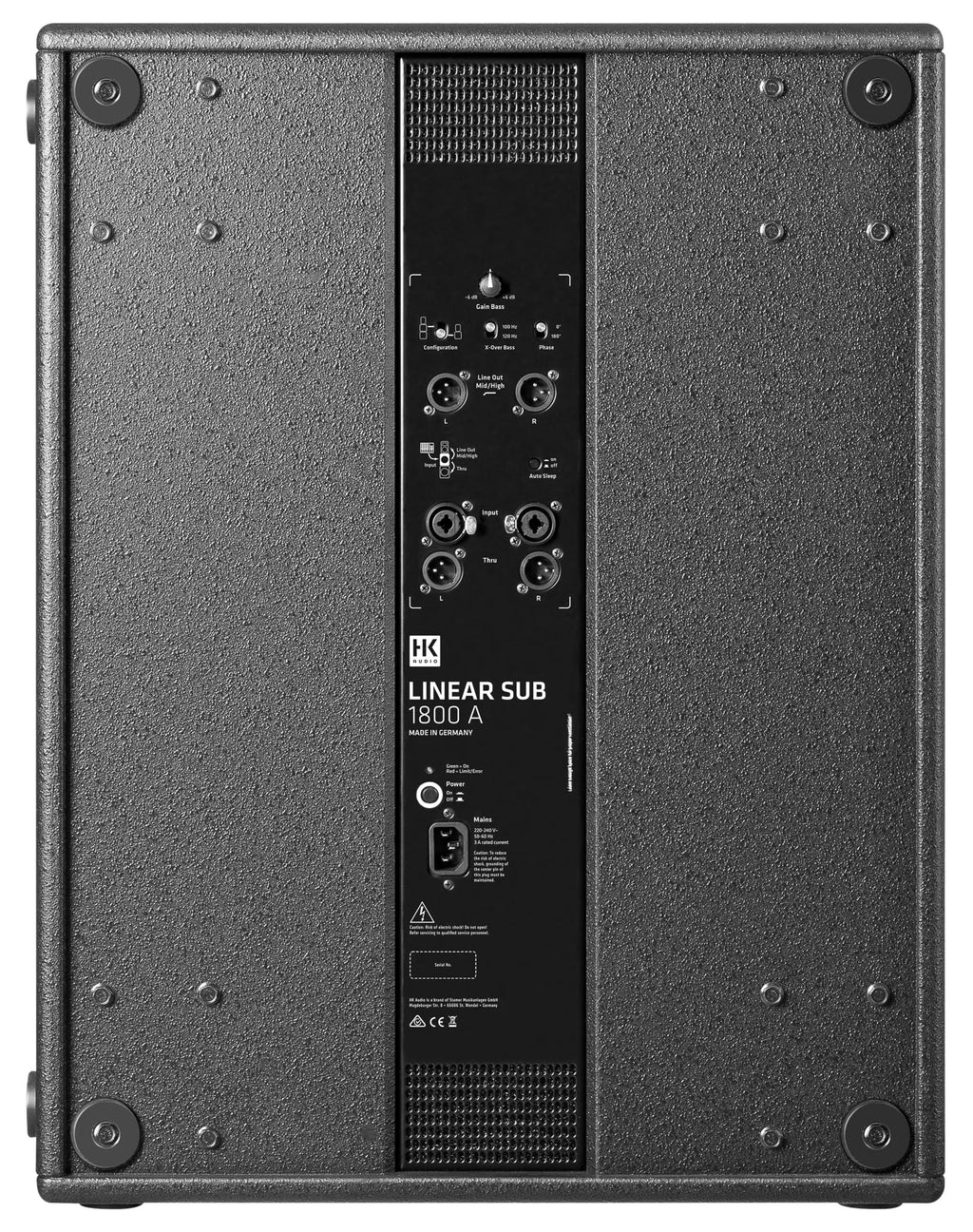1200 Watt 18" Active Subwoofer J5416