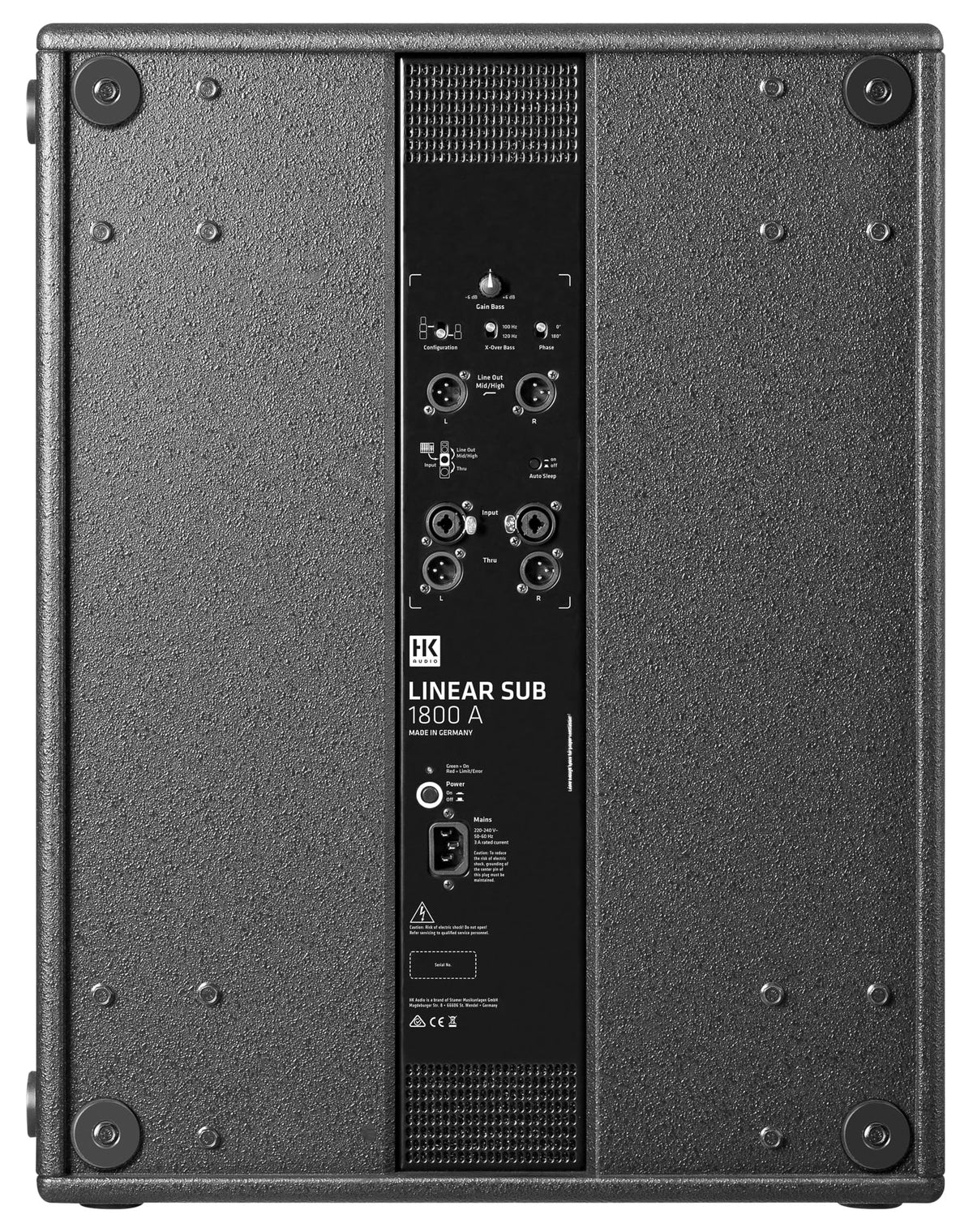 1200 Watt 18" Active Subwoofer J5416