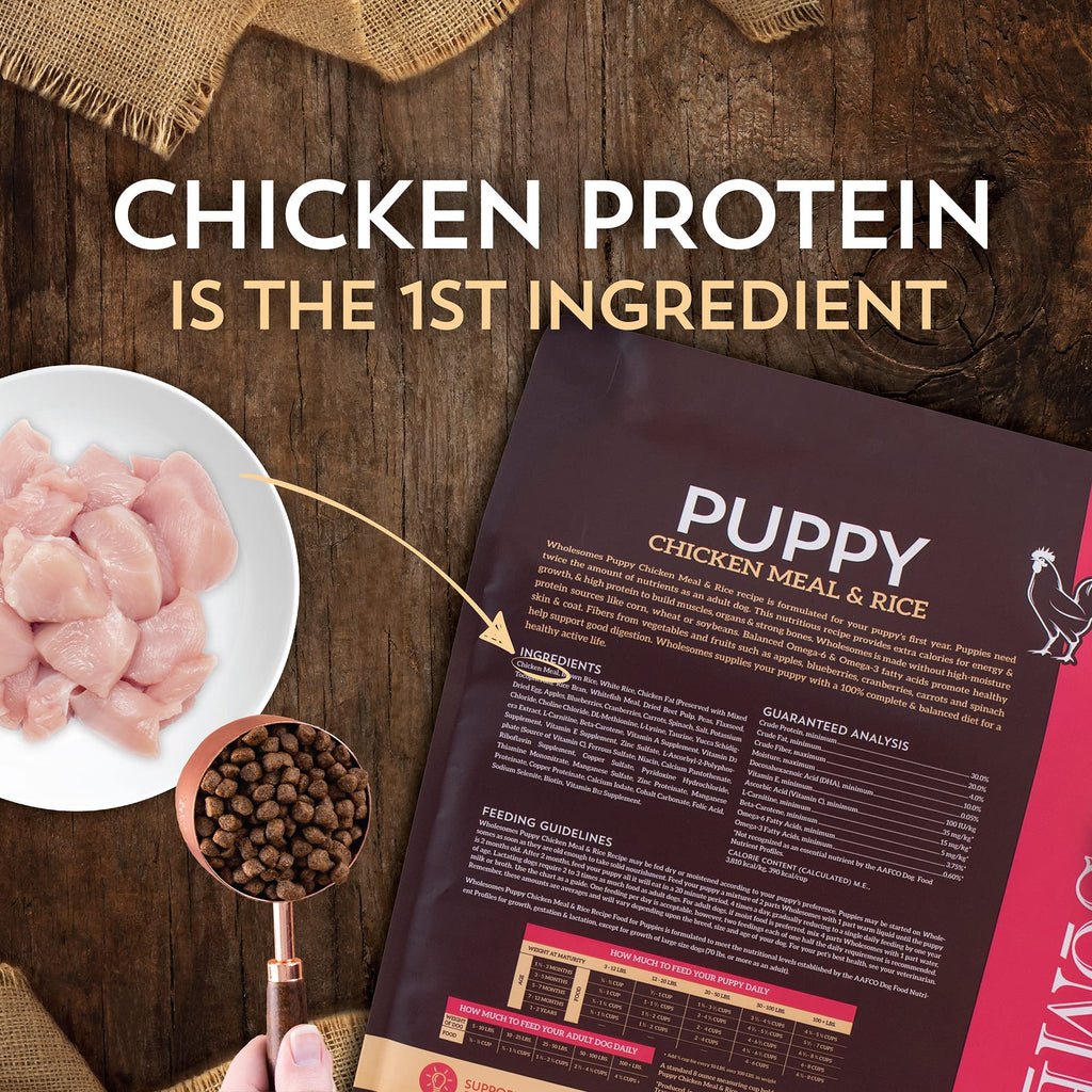 Chicken Meal & Rice Dry Puppy Food 16.5 lb J392