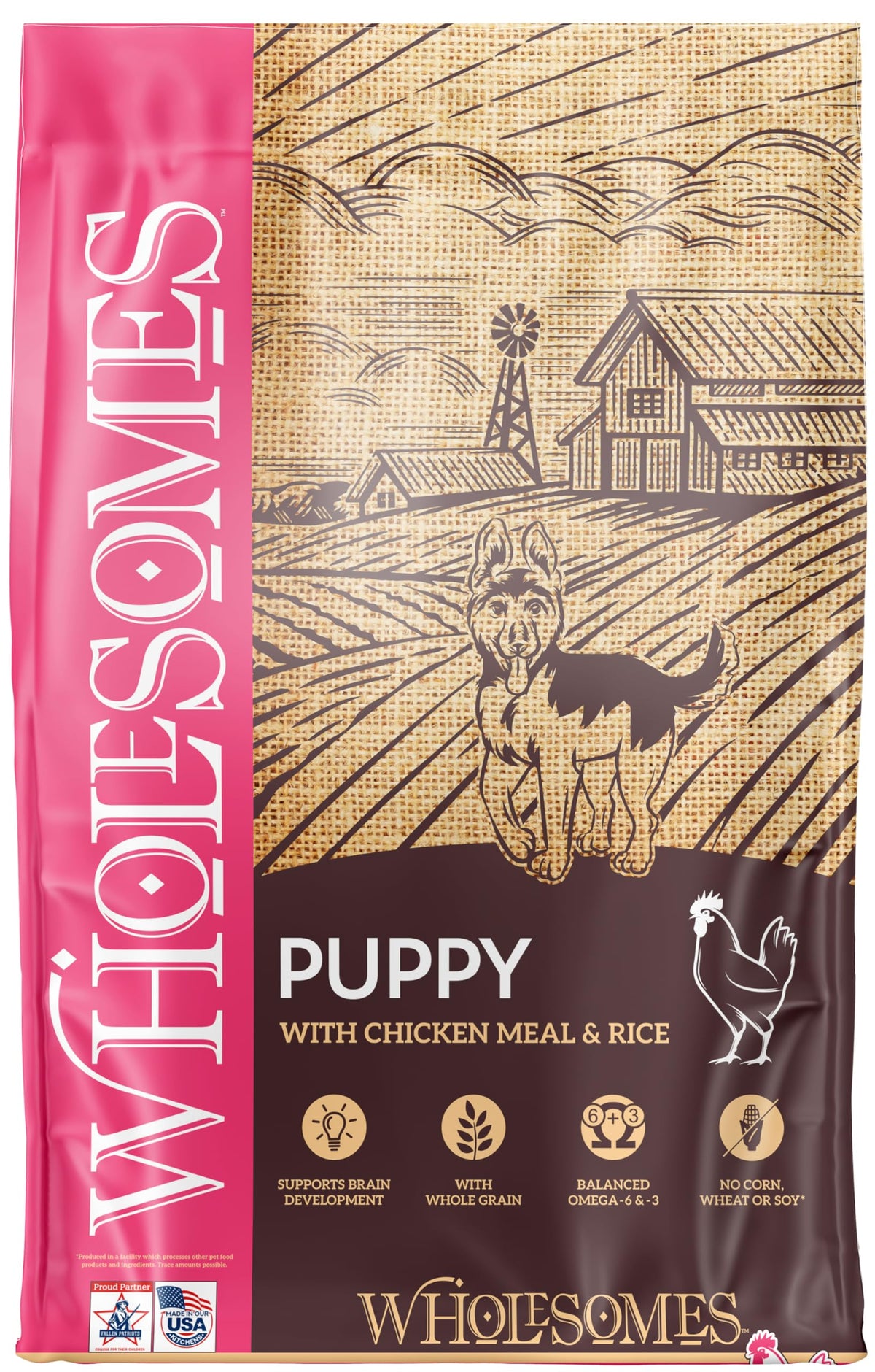 Chicken Meal & Rice Dry Puppy Food 16.5 lb J392