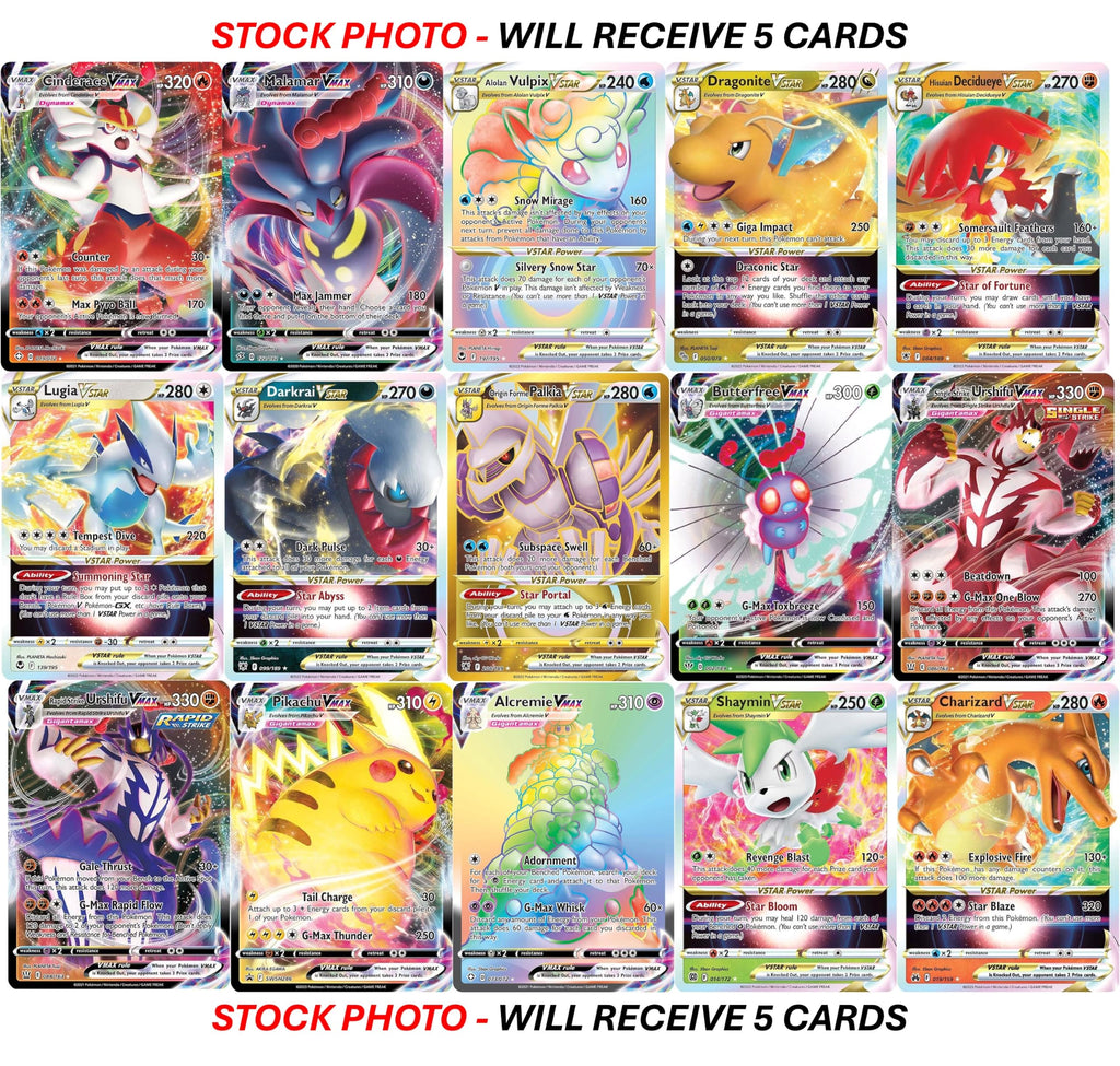 Pokemon Card VMAX VSTAR Bundle P641