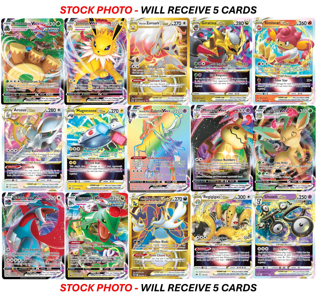 Pokemon Card VMAX VSTAR Bundle P641