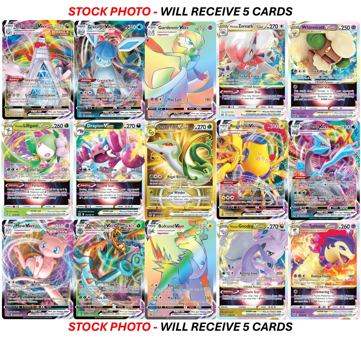 Pokemon Card VMAX VSTAR Bundle P641